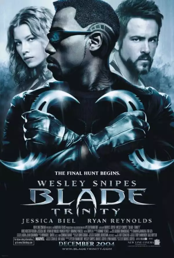Blade: Trinity movie poster